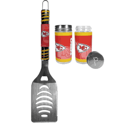 Kansas City Chiefs Tailgater Spatula and Salt and Pepper Shakers