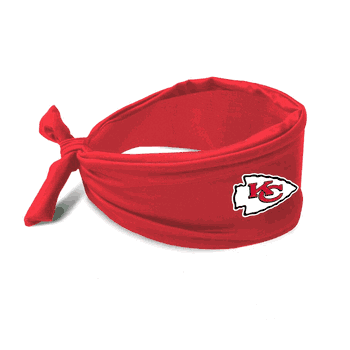 Kansas City Chiefs Tieback Headband ALT