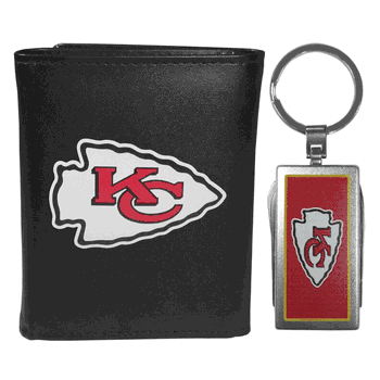 Kansas City Chiefs Tri-fold Wallet & Multitool Key Chain