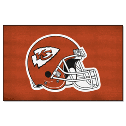 Kansas City Chiefs Ulti-Mat Rug - 5ft. x 8ft., Helmet Logo