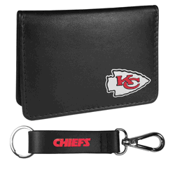 Kansas City Chiefs Weekend Bi-fold Wallet & Strap Key Chain