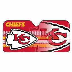 Kansas City Chiefs Windshield Sun Shade
