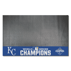 Kansas City Royals 2015 MLB World Series Champions Vinyl Grill Mat - 26in. x 42in.