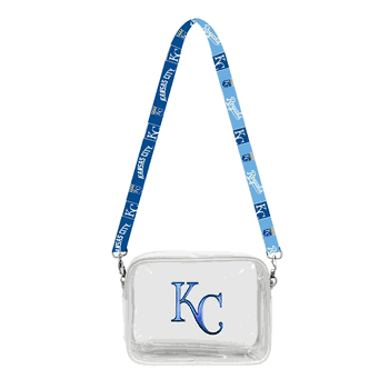 Kansas City Royals 3D Logo Clear Fanny Fan Purse