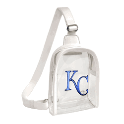 Kansas City Royals 3D Logo Clear Mini Sling