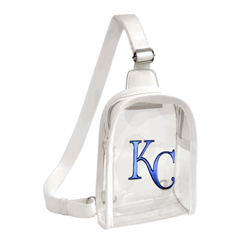 Kansas City Royals 3D Logo Clear Mini Sling