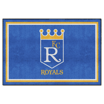 Kansas City Royals 5ft. x 8 ft. Plush Area Rug - Retro Collection