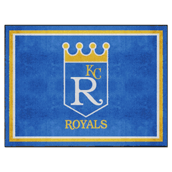 Kansas City Royals 8ft. x 10 ft. Plush Area Rug - Retro Collection