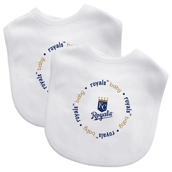 Kansas City Royals Baby Bibs 2-Pack