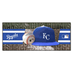 Kansas City Royals Baseball Runner Rug - 30in. x 72in.