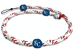 Kansas City Royals Classic Frozen Rope Baseball Bracelet