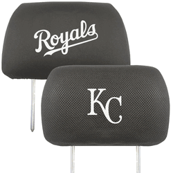 Kansas City Royals Embroidered Head Rest Cover Set - 2 Pieces