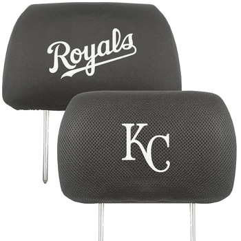Kansas City Royals Embroidered Head Rest Cover Set - 2 Pieces