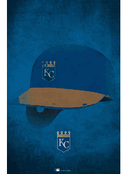 Kansas City Royals Ghost Helmet 17x26