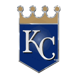 Kansas City Royals Heavy Duty Aluminum Embossed Color Emblem