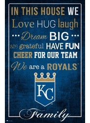 Kansas City Royals In This House 17x26