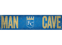 Kansas City Royals Man Cave 6x24 Sign