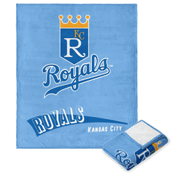 Kansas City Royals MLB CC Throwback Silk Touch Throw Blanket
