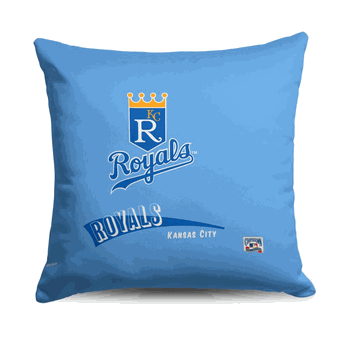 Kansas City Royals MLB CC Throwback Throw Pillow