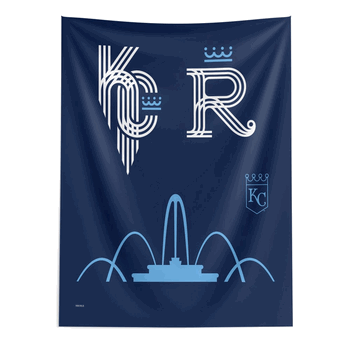 Kansas City Royals MLB City Connect Wall Hanging