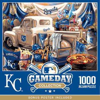 Kansas City Royals MLB Gameday 1000pc Puzzle