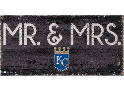 Kansas City Royals Mr. & Mrs. Sign