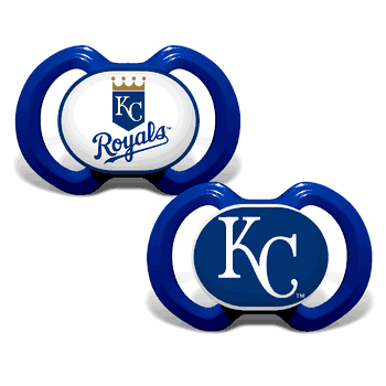 Kansas City Royals Pacifier 2-Pack