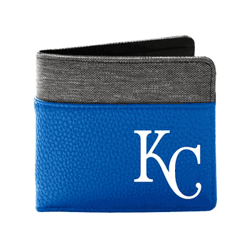 Kansas City Royals Pebble BiFold Wallet ROYL