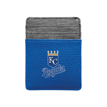Kansas City Royals Pebble Front Pocket Wallet Royal