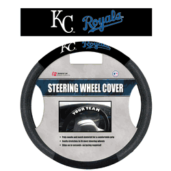 Kansas City Royals Poly-Suede Steering Wheel Cover