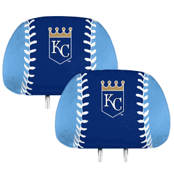Kansas City Royals Printed Head Rest Cover Set - 2 Pieces