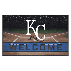 Kansas City Royals Rubber Door Mat - 18in. x 30in.