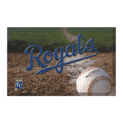 Kansas City Royals Rubber Scraper Door Mat
