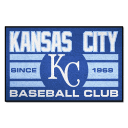 Kansas City Royals Starter Mat Accent Rug - 19in. x 30in., Uniform Design
