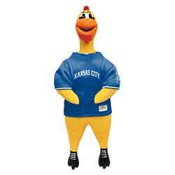 Kansas City Royals Team Rubber Chicken Toy