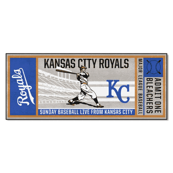 Kansas City Royals Ticket Runner Rug - 30in. x 72in.