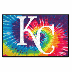Kansas City Royals Tie Dye Starter Mat Accent Rug - 19in. x 30in.