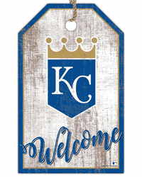 Kansas City Royals Welcome Team Tag 11x19 Sign