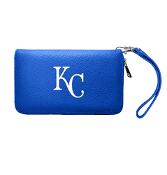 Kansas City Royals Zip Organizer Wallet Pebble Royal
