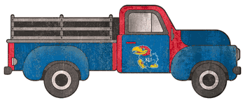 Kansas Jayhawks 15in Truck cutout