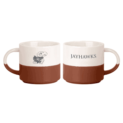 Kansas Jayhawks 15oz Walmart Holiday Stackable Mug Set