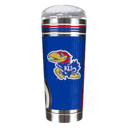 Kansas Jayhawks 18oz Cool Vibes Roadie Tumbler