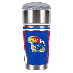 Kansas Jayhawks 24oz Cool Vibes Eagle Tumbler