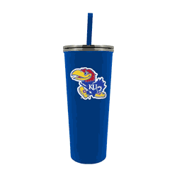 Kansas Jayhawks 24oz New Skinny Tumbler