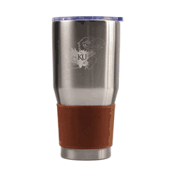 Kansas Jayhawks 30oz Walmart Holiday Stainless Steel Tumbler