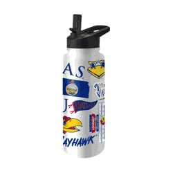 Kansas Jayhawks 34oz Native Quencher Bottle