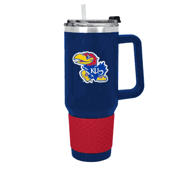 Kansas Jayhawks 40oz Colossus Travel Mug
