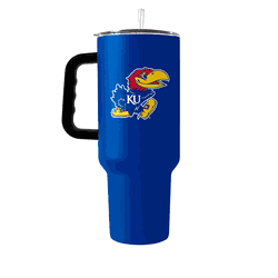 Kansas Jayhawks 40oz Flipside Powder Coat Tumbler