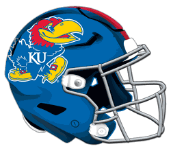Kansas Jayhawks Authentic Helmet Cutout 24"