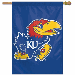 Kansas Jayhawks Banner 28x40 Vertical